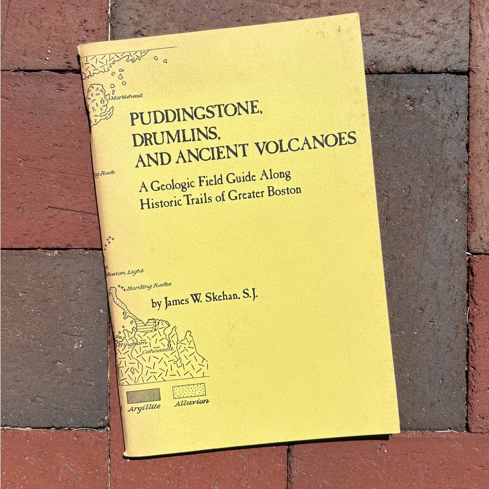 1979 Puddingstone Drumlins and Ancient Volcanoes Boston Area Geology Tour Rocks